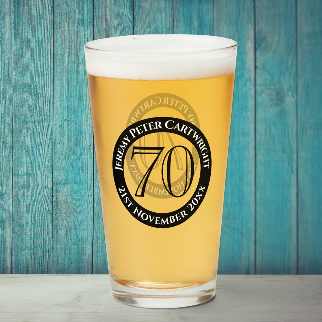 Copa de celebración de cumpleaños 70 (Subido por el creador)