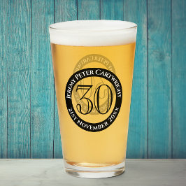 Copa de celebración de cumpleaños número 30