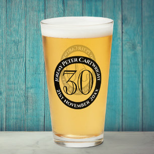 Copa de celebración de cumpleaños número 30