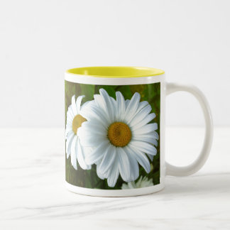 Copa de Daisy Flowers Mug Café White Daisies
