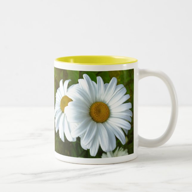 Copa de Daisy Flowers Mug Café White Daisies (Derecha)