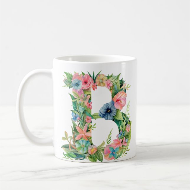Copa de diseño de alfabeto moda B (Izquierda)
