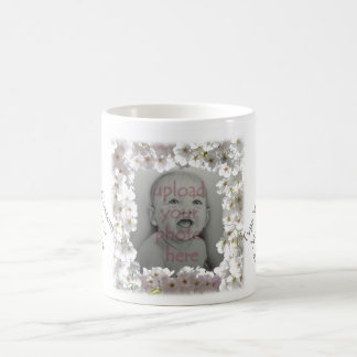 Copa de Flores Blancas Personalizadas de personali