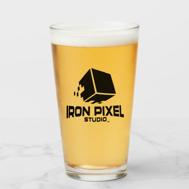 Copa de Glass Iron Pixel (Anverso (lleno))