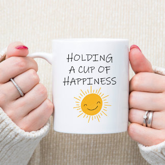 Copa de la Felicidad Cita Positiva Sol Sonriente A