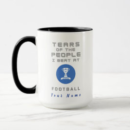 "Copa de Lágrimas" Graciosa taza de Personalizado