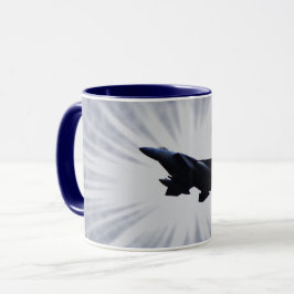 Copa de Mug de Arte Jet Fighter F 15