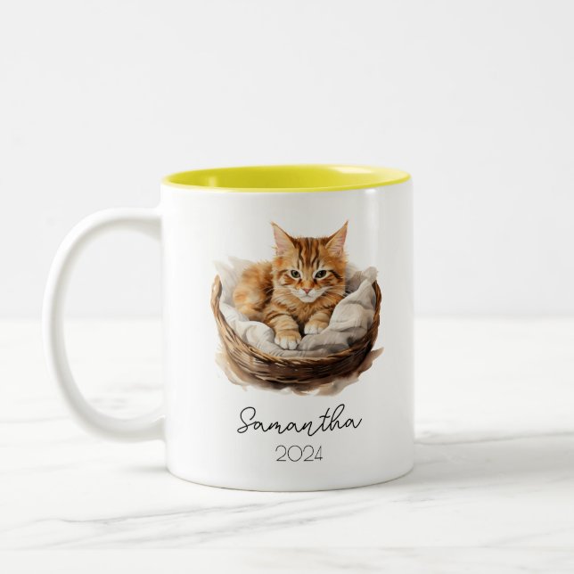 Copa de Mug de Flor de Nacimiento (Izquierda)