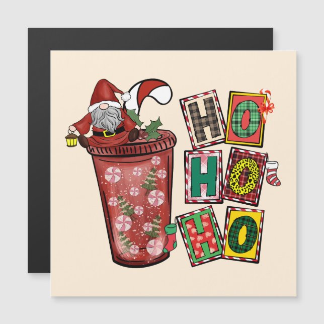 Copa de Navidades de Santa Claus Gnome (Anverso/Reverso)