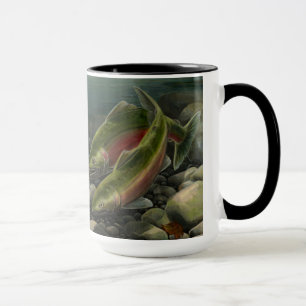 Copa de Oso de Mug Coho Salmon