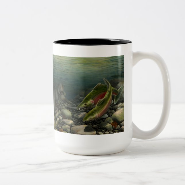 Copa de Oso de Mug Coho Salmon (Derecha)