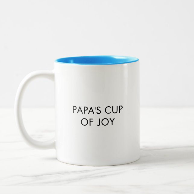 Copa de Papa de graciosa taza de café (Izquierda)