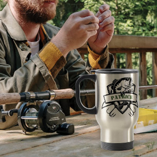 Copa de pesca con nombre deseado - Fisherman Mug