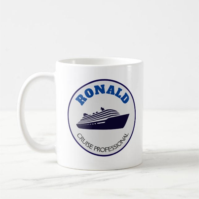 Copa de Regalo Coffee Mug Name para hombres profes (Izquierda)