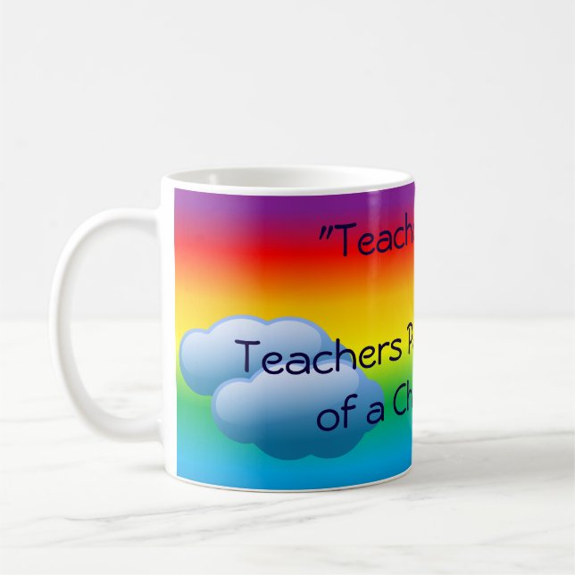 Copa de tazas de café Rainbow Mug (Izquierda)