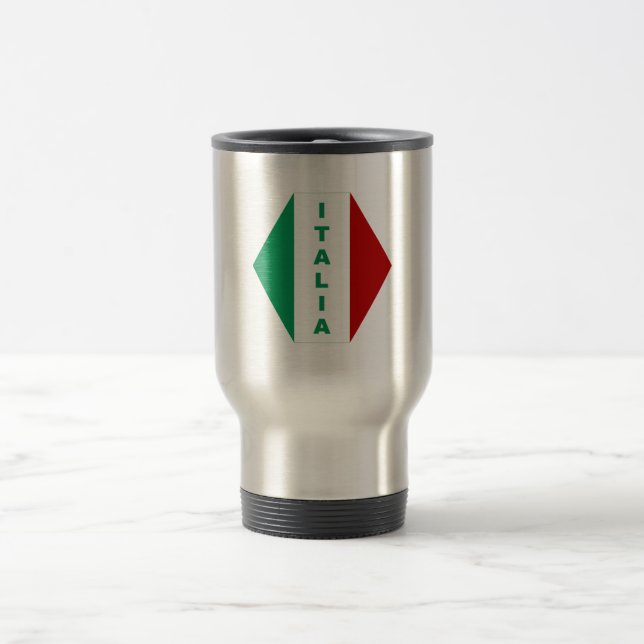 Copa de viaje 444 ml de acero inoxidable ITALIA (Centro)