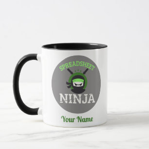 Copa de Viajes Ninja Mug de personalizable