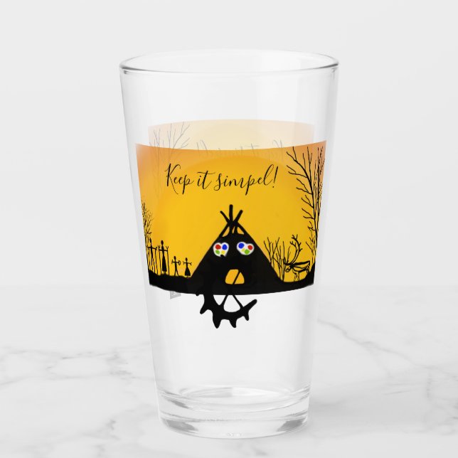 Copa de vidrio (Anverso)