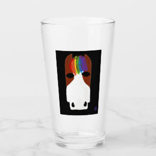 Copa de vidrio - Caballo LGBTQ