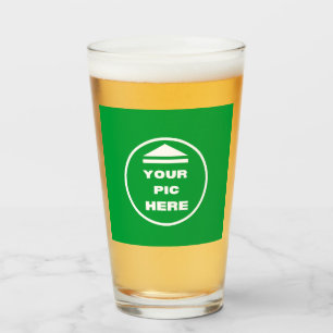 Copa de vidrio de 16oz - Añadir tu imagen personal
