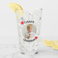 Copa de Vidrio de Abuela Personalizada | Foto de c