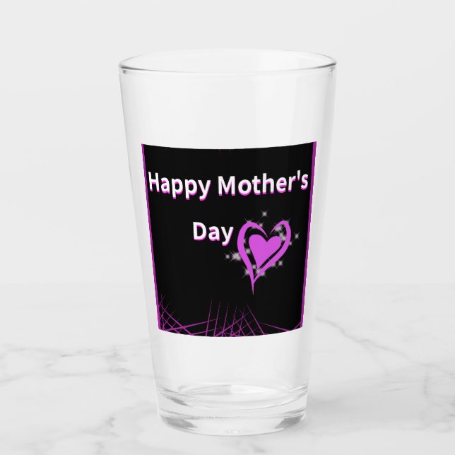Copa de Vidrio del Día de la Madre (Anverso)