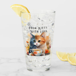 Copa de vidrio - Regalo Kitty