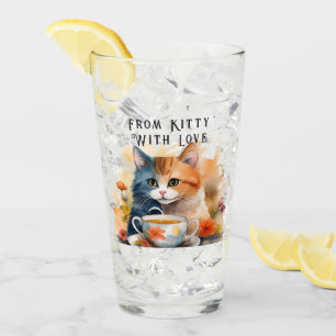 Copa de vidrio - Regalo Kitty