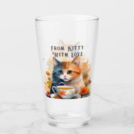 Copa de vidrio - Regalo Kitty
