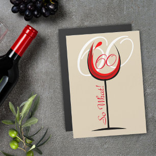 Copa de Vino Tinto Motivacional Moderna Cumpleaños