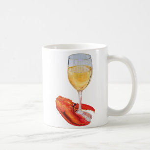 Copa de Vino y Pinza de Langosta