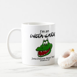 Copa del Café Blanco con el logotipo del equipo ca