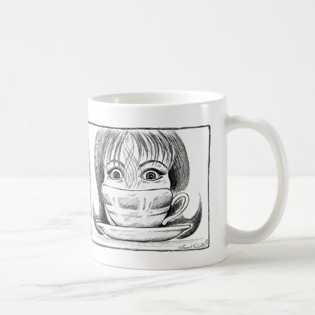 Copa Girln - taza de café personalizado (Derecha)