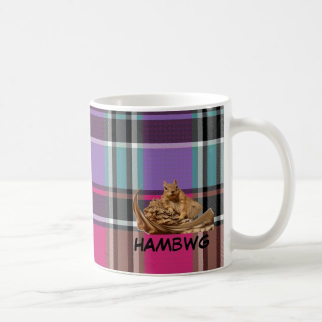 Copa HAMbWG - Logotipo Plaid w/Squirrel (Derecha)