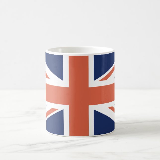 Copa Jack Tea de la Unión de Bandera Británica (Centro)
