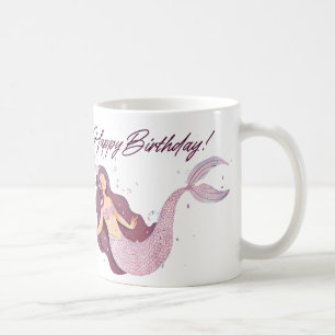 Copa Mágica Feliz Cumpleaños de la Sirena