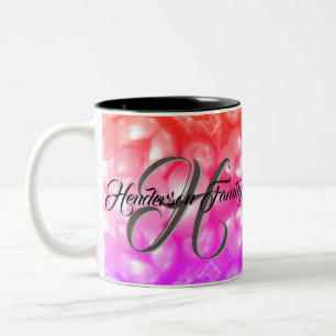 Copa Monogramada de Café de la Familia personaliza