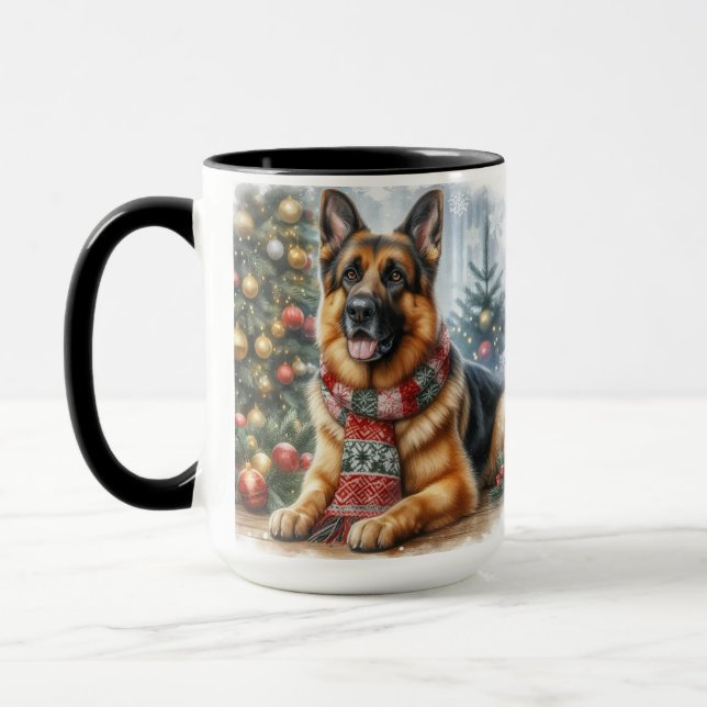 Copa Mug de Coffee de Shepard de Alemania (Izquierda)