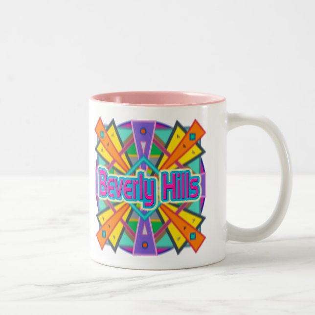 Copa Mug de Diseño de Alegría "Beverly Hills" (Derecha)