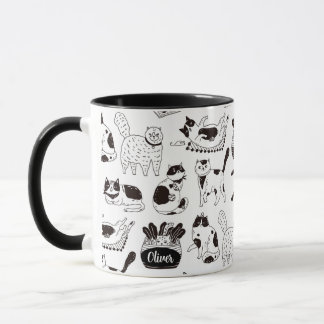Copa Mug de Gato de Tuxedo