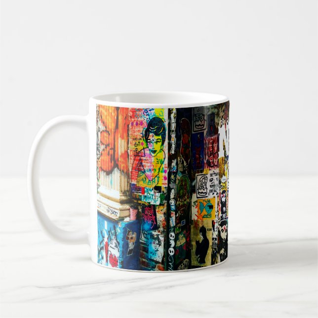 Copa Mug de Graffiti de Nueva York (Izquierda)