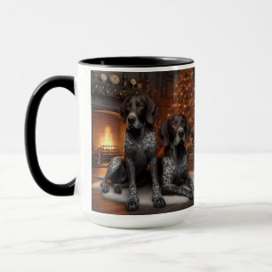 Copa Mug de los Navidades de los pares de punteros