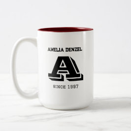 Copa Mug de nombre de capital en colección de taza
