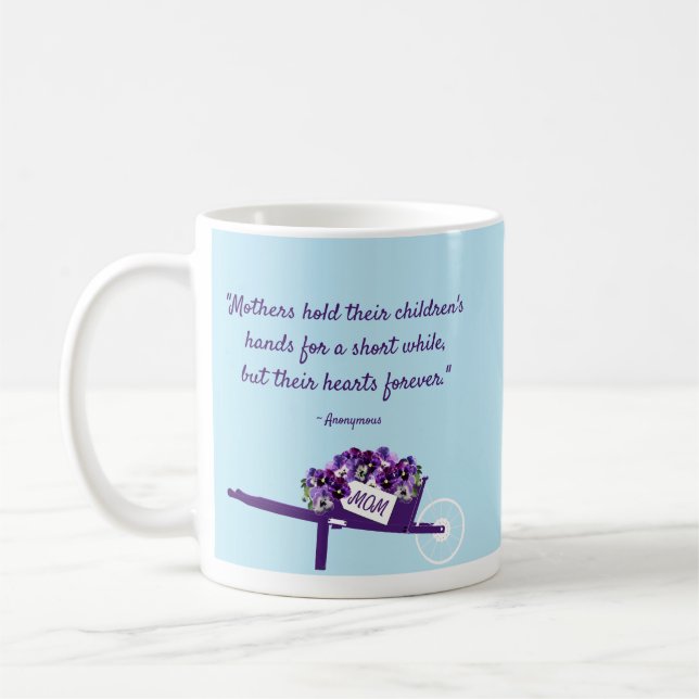Copa Mug para madres personalizada de nombres (Izquierda)