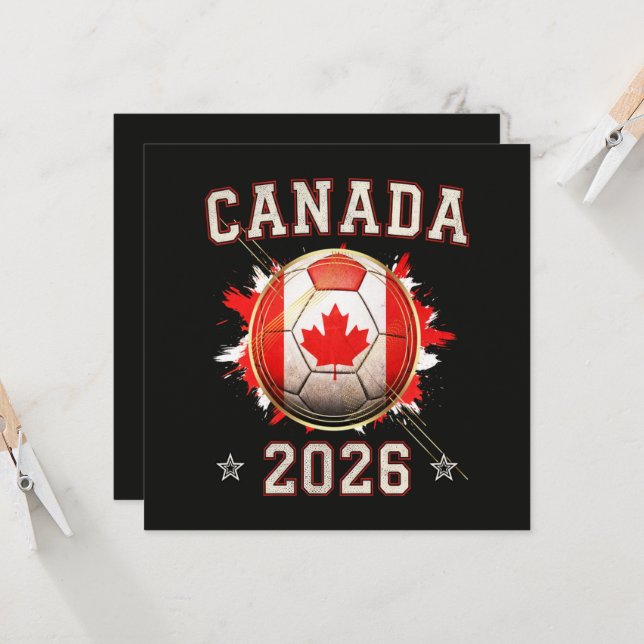Copa Mundial de Fútbol de Canadá 2026 (Anverso/Reverso In Situ)