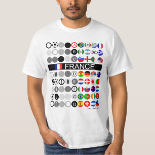 Copa Mundial Francia 2010 Grupo A: Camiseta Indica
