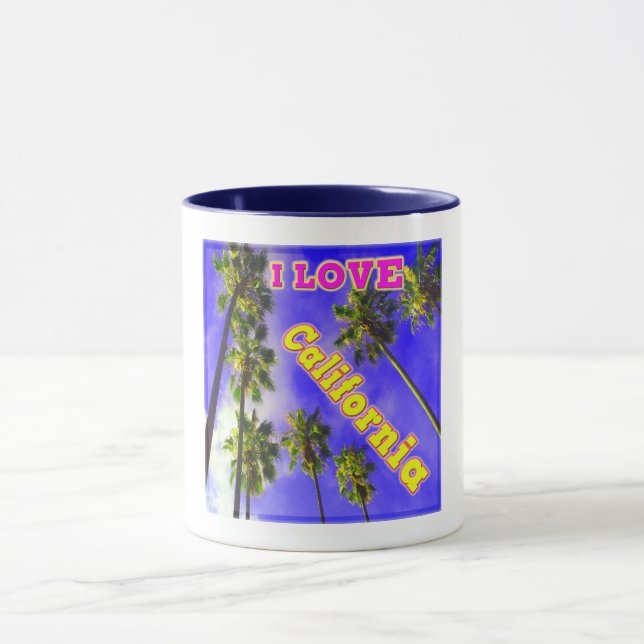 Copa "Palm Sky: me encanta California 1" (Centro)