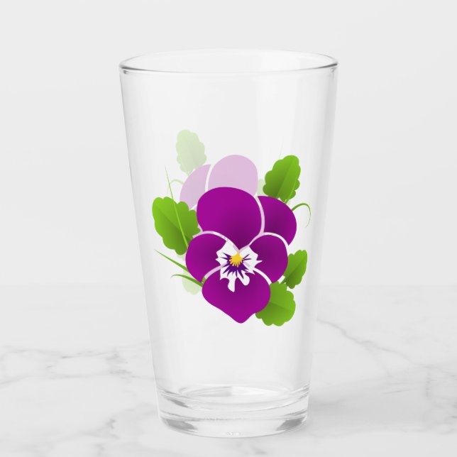 Copa Pansy Glass (Anverso)