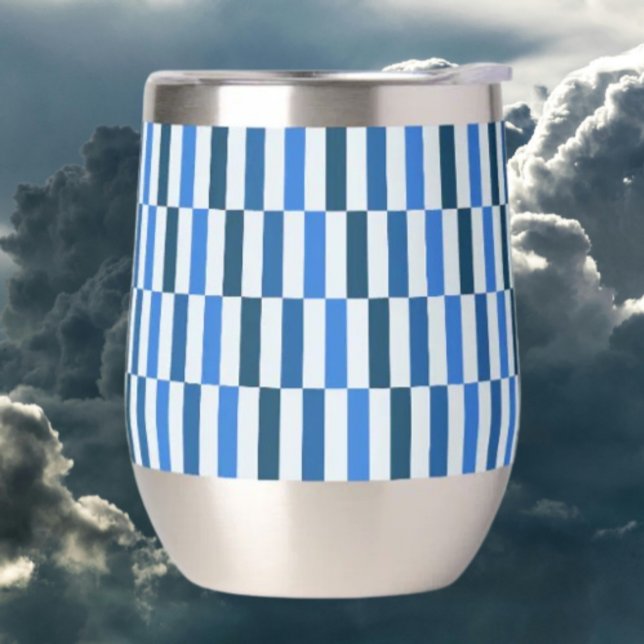 Copa para vino sin tallo Blue Line Flow (Subido por el creador)
