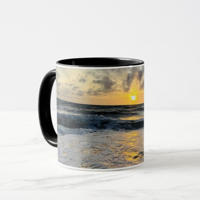 Copa Personalizada de Feliz Sunshine Moderno (Anverso izquierdo)